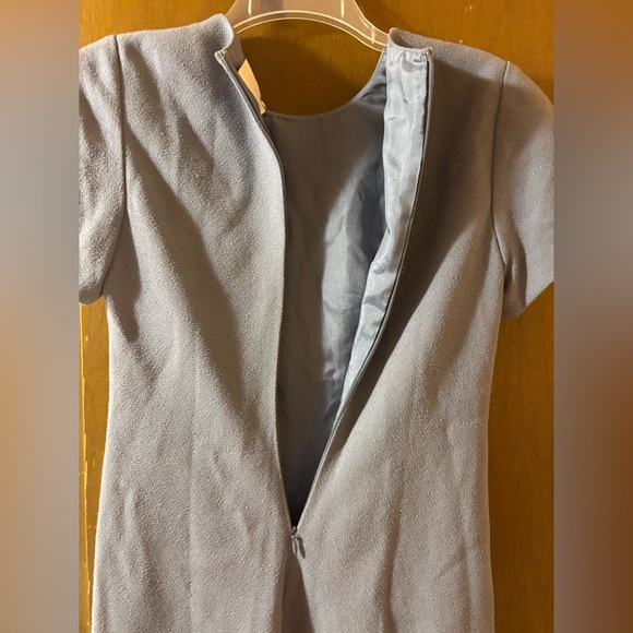 NWT 3.1 Phillip Lim Slashed Hem Blue Mini Dress - Picture 6 of 10